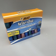 BIC Wite-Out Brand EZ Correct Correction Tape, 18-Count Pack New