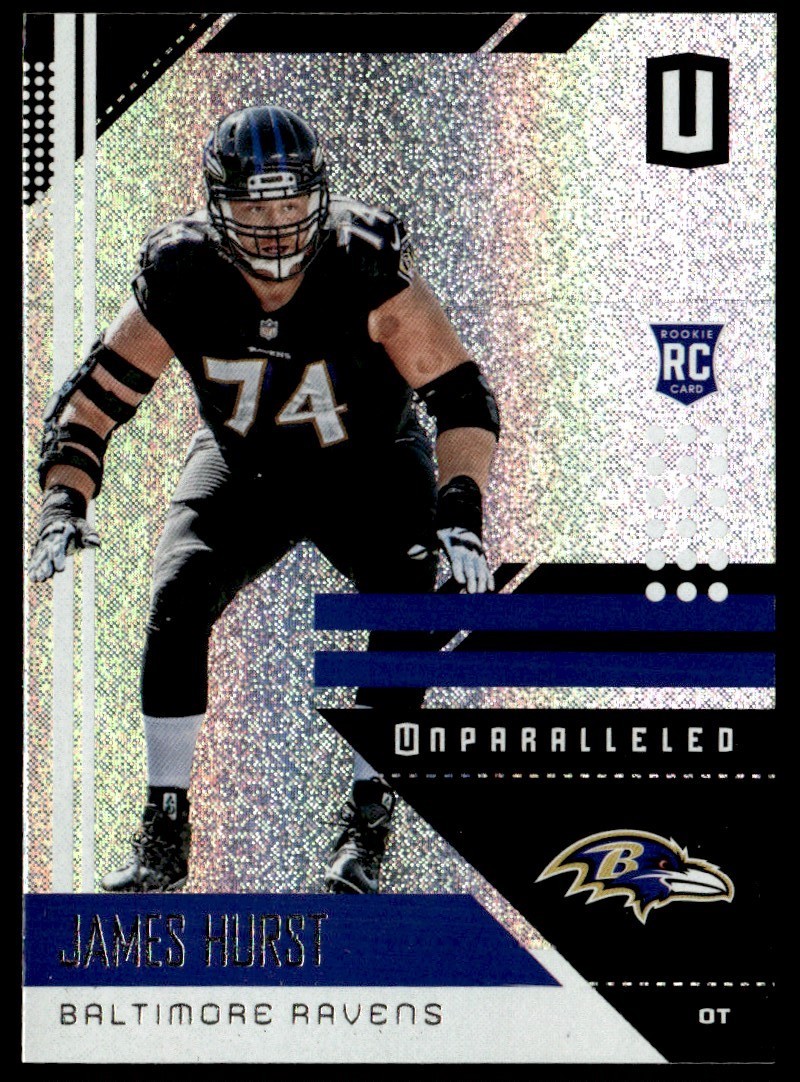 2018 Panini Unparalleled James Hurst Rookie Baltimore Ravens #19