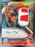 Onyeka Okongwu 2020-21 Panini Spectra #189 Rookie Patch Auto Astral /35 Hawks RC