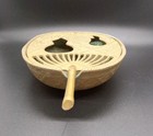 Antique Brass Japanese Cast Iron Incense Burner , Early 1900's Table Decor  — photo 3