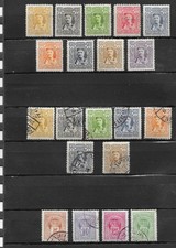 MONTENEGRO 1907 - 9 VAL. MH - 7 VAL. US. PRINCE NICHOLAS I&deg;- 4 VAL.  TAX STAMP