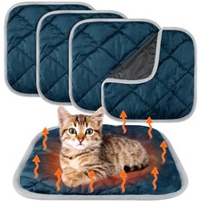 4 Pack Self Heating Cat Pad Self Warming Dog Mat Reflects Body Heat Extra War...