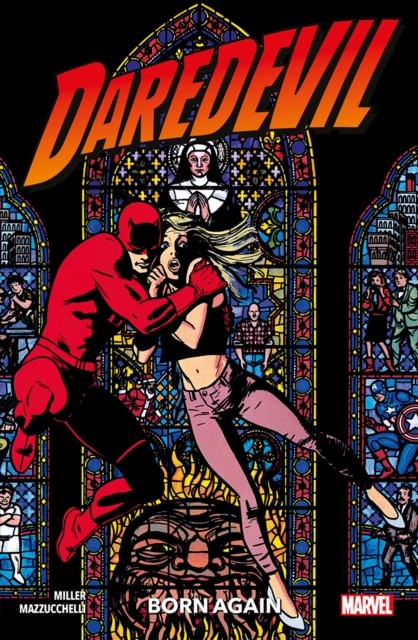 Daredevil: Born Again by Frank Miller (Paperback Book)