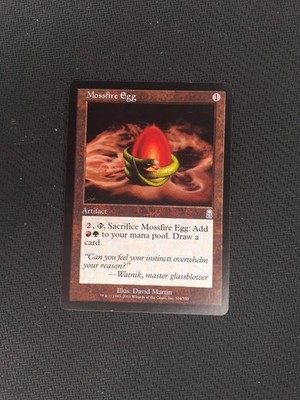 Mossfire Egg #304 Odyssey ODY Magic MTG