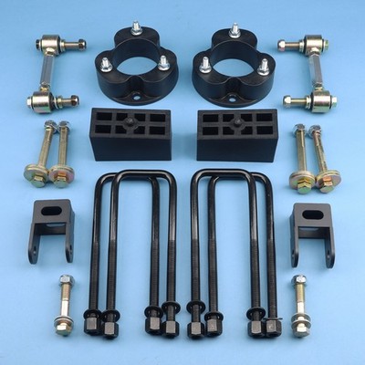 For Titan 2004-2020 4WD Levling Lift Kit Front 2'' Rear 1.5'' Shock Ext+Endlink