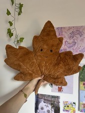 Jellycat Woodland Maple Leaf Retired Autumnal Soft Toy Plush Rare 14”
