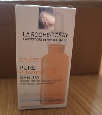 La Roche Posay 10% PURE VITAMIN C SERUM C10 Anti-Wrinkle Concentrate 30ml