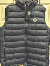 North Sails Down Puff Vest Mens L