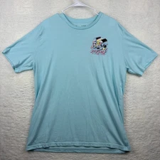 Under Armour HeatGear Women’s XL Stay Cool Shirt Blue Loose Fit Active Tee