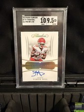 TYREEK HILL Auto 2018 Flawless All-Pro Ink Gold Holo Foil SSP 1/10