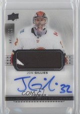 2017 Upper Deck Premier Acetate Rookie 47/299 Jon Gillies #AR-JG Patch Auto 1h6a