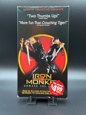Iron Monkey VHS Donnie Yen Quentin Tarantino Miramax Martial Arts Blockbuster
