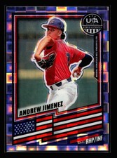 2026 Panini Stars & Stripes Pandora #146 Andrew Jimenez NTDP