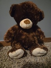 MS Teddy Bear Inc Brown Teddy Bear Plush Stuffed Toy 12  