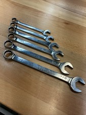 Mac Tools Vintage 6pc Sae Combination Wrench Set Cw Usa 916 To 78