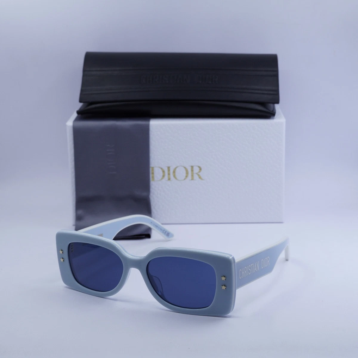 Dior Blue Frame Sunglasses for Women for sale | eBay
