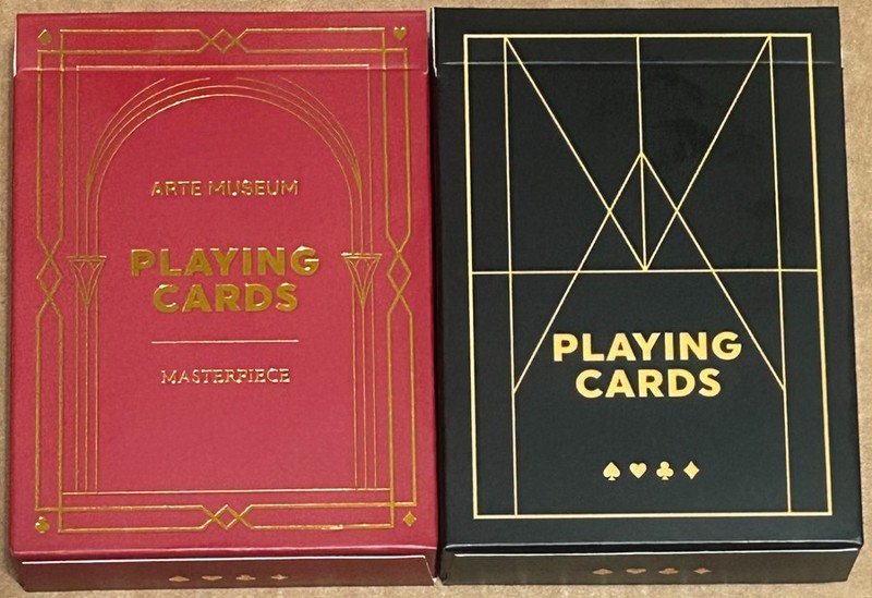 Arte Museum Dubai Playing Cards - 2 Decks NEW - Beautiful Artwork!
