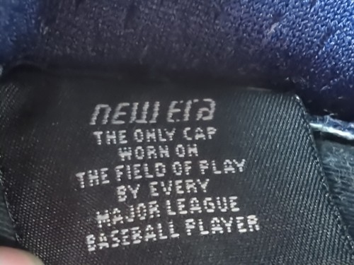 Detroit Tigers Hat New Era Sun Visor Blue With White D Logo - Picture 5 of 9