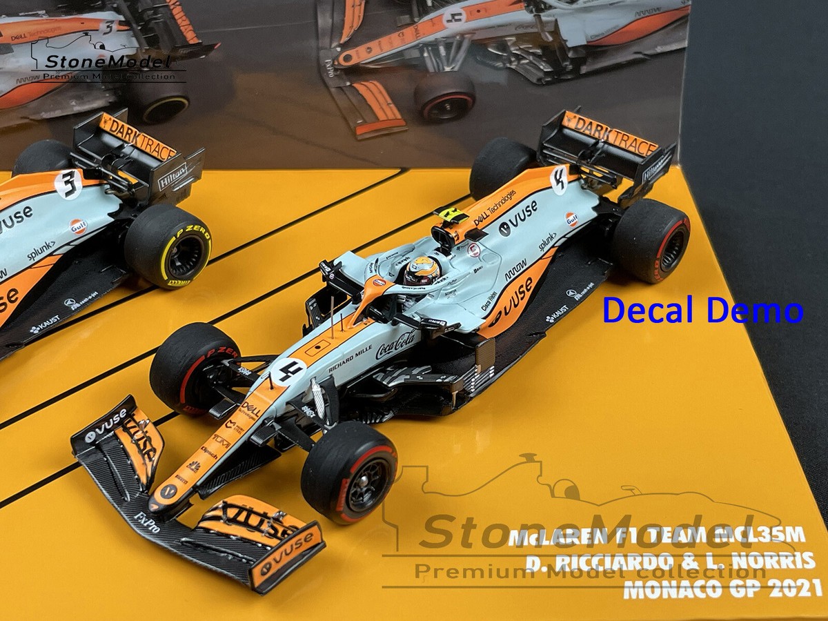 ミニチャンプス1/43 MCL35M ノリス 2021 モナコ Gulfカラー MINICHAMPS（ミニチャンプス） 1/43 マクラーレン F1 チーム