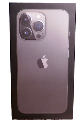 BOX ONLY Apple iPhone 13 PRO Graphite with Ejector, Manual and