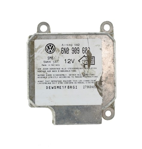VW Airbag Steuergerät Crashsensor Sensor 6N0909603 SME 5WK4 137 12V VW2