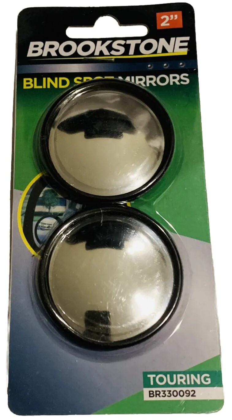 2Pc Blind Spot Mirrors |  Wide Angle Viewing Driving | Self Adhesive Car.
