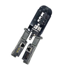 Multifunctional RJ45 Network Cable Crimper 8P6P4P Three-Purpose Tester