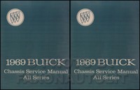1969 Buick Service-Handbuch Riviera GS Skylark Special Le Sabre Wildcat