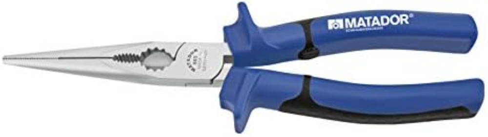 Matador 0585 Pinza Professionale ISO 5745 | Becchi Mezzotondi 170mm