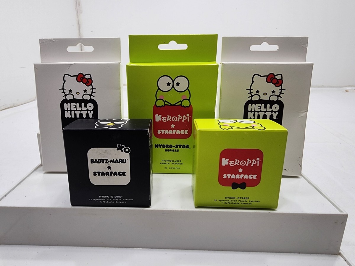 STARFACE X HELLO KITTY BADTZ-MARU KEROPPI SANRIO COMPACTS STARFACE X HELLO KITTY BADTZ-MARU KEROPPI SANRIO COMPACTS