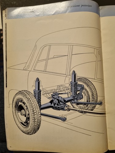 Manuale riparazioni Alfa Romeo 2000 serie 102 febbraio 1962 Berlina Spider Sprin - Foto 5 di 5