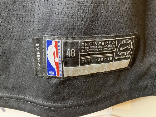 Kevin Durant Nike Swingman Jersey Brooklyn Nets Black NBA Mens Size 48 - Picture 2 of 8
