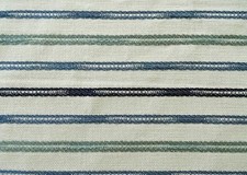 INDOOR OUTDOOR WOVEN STRIPES IN BLUES UPHOLSTERY FABRIC 15.99/YD BTY 5177FS