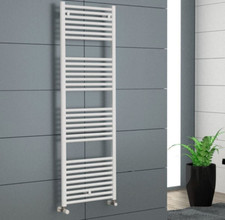 TERMOARREDO SCALDASALVIETTE BAGNO CORDIVARI LISA 22 BIANCO RAL9010 ATTACCO 1/2"