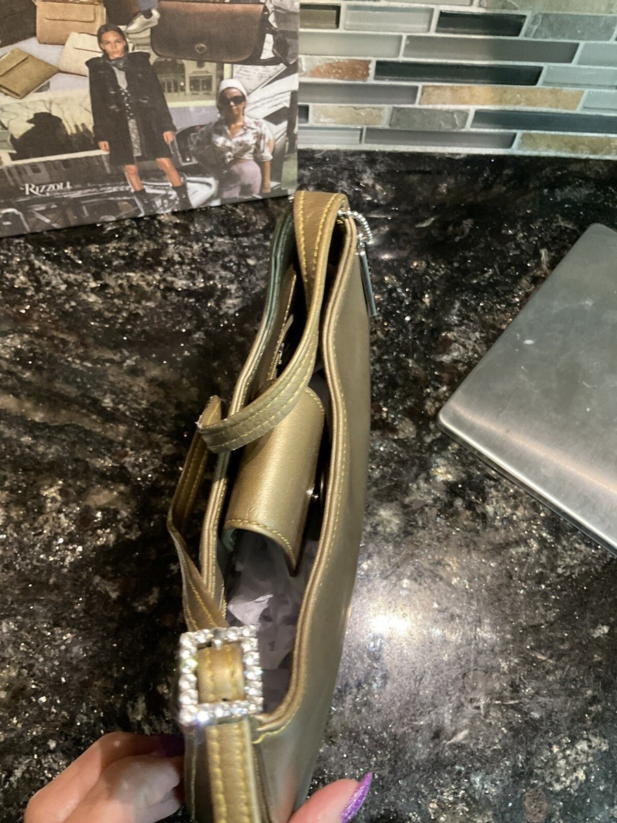 Coach Vintage Pearlized Haptics Hobo Napa Leather Handbag 6168