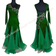 Handmade Dance Dress/Standard Ballroom Competition Dress smooth Waltz Tango