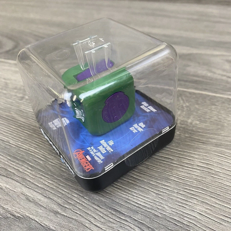 Zuru Marvel HULK Avengers Fidget Cube Antsy Labs Sensory - Image 2 of 4