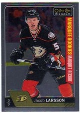 2016-17 O-Pee-Chee Platinum Marquee Rookies RC #169 Jacob Larsson Ducks