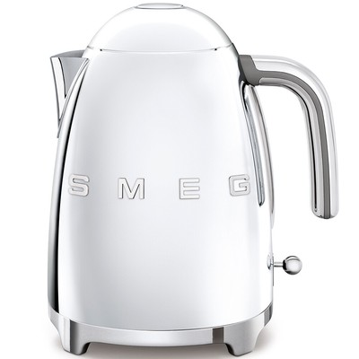 SMEG KLF03SSUS Retro Style Electric Kettle with Automatic Shutoff - Chrome