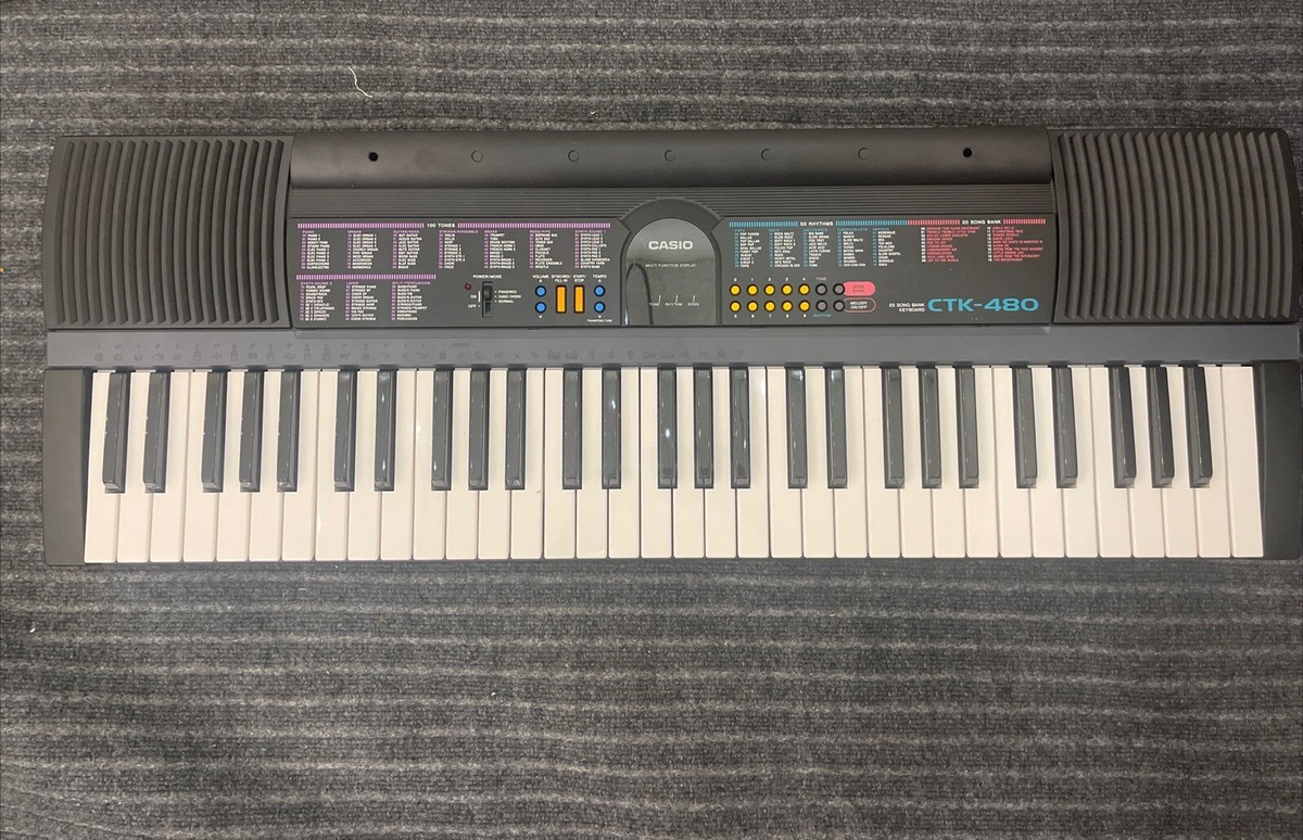 Casio CTK-480 61 Key Full-Size Portable Keyboard Missing the Casio CTK-480 61 Key Full-Size Portable Keyboard Missing the