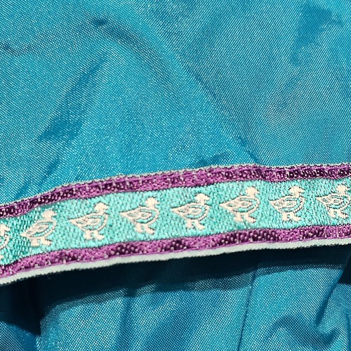 Vintage 90's Slazenger Windbreaker Large Pastel L Teal Purple Jacket Sandpiper - Picture 3 of 5