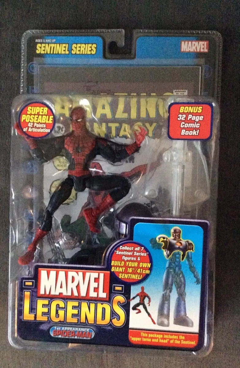 Marvel Legends 1st App Spiderman Variant Unreleased Toy Biz