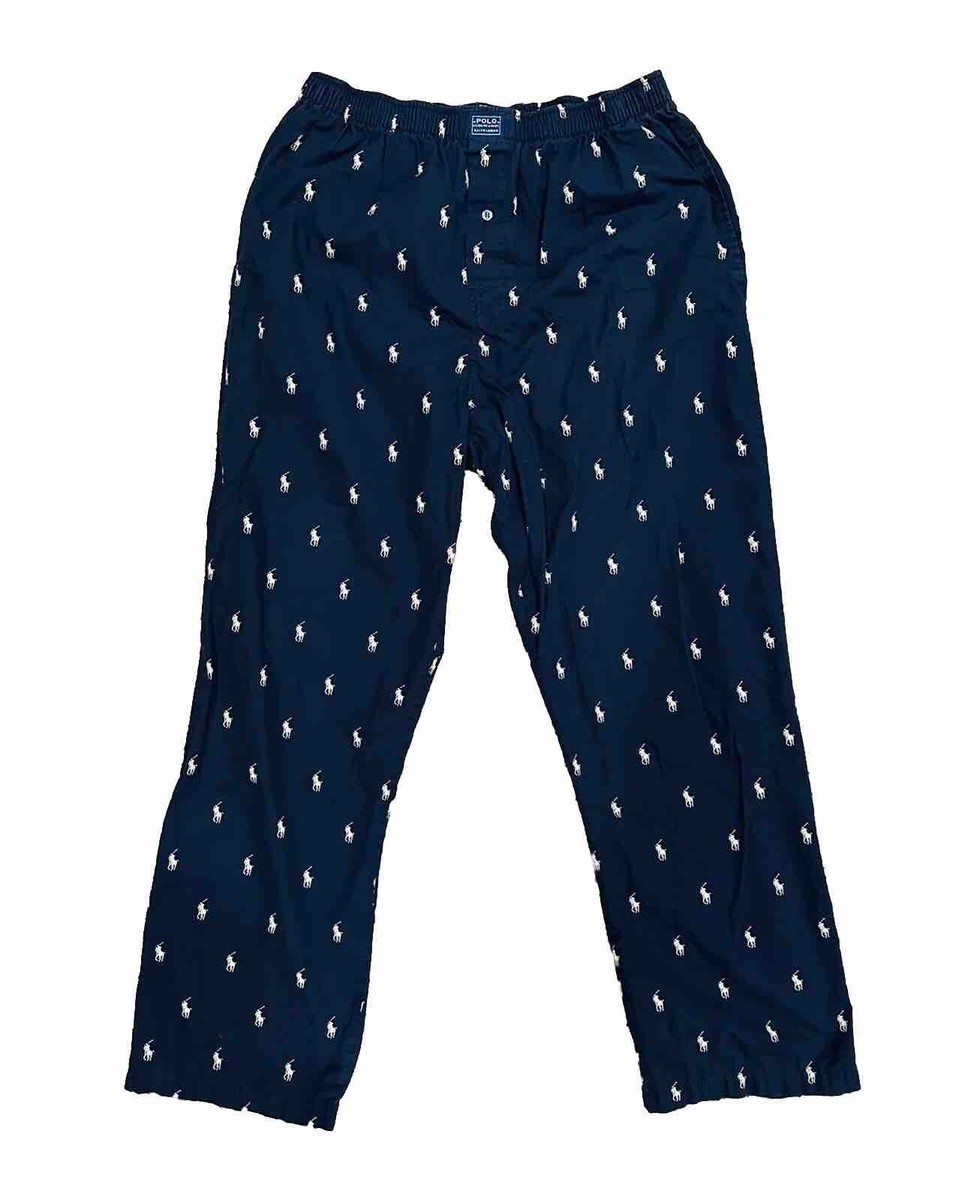 POLO RALPH LAUREN Sleepwear Navy Pajama Pants Men's Medium