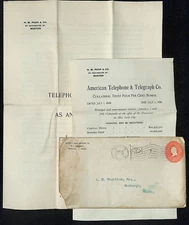 H.W. Poor Boston** / American Telephone Telegraph Prospectus 1901 Knowlton*