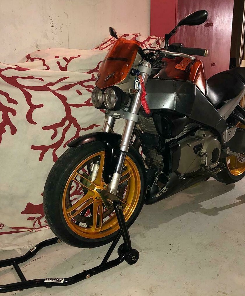 Pantalone Buell Giacca Buell Cavalletto Anteriore Per Buell Xb9