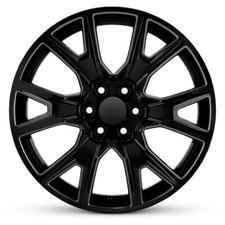 New Wheel For 2020-2022 Gmc Sierra Denali 1500 22 Inch Black Alloy Rim New Wheel For 2020-2022 Gmc Sierra Denali 1500 22 Inch Black Alloy Rim