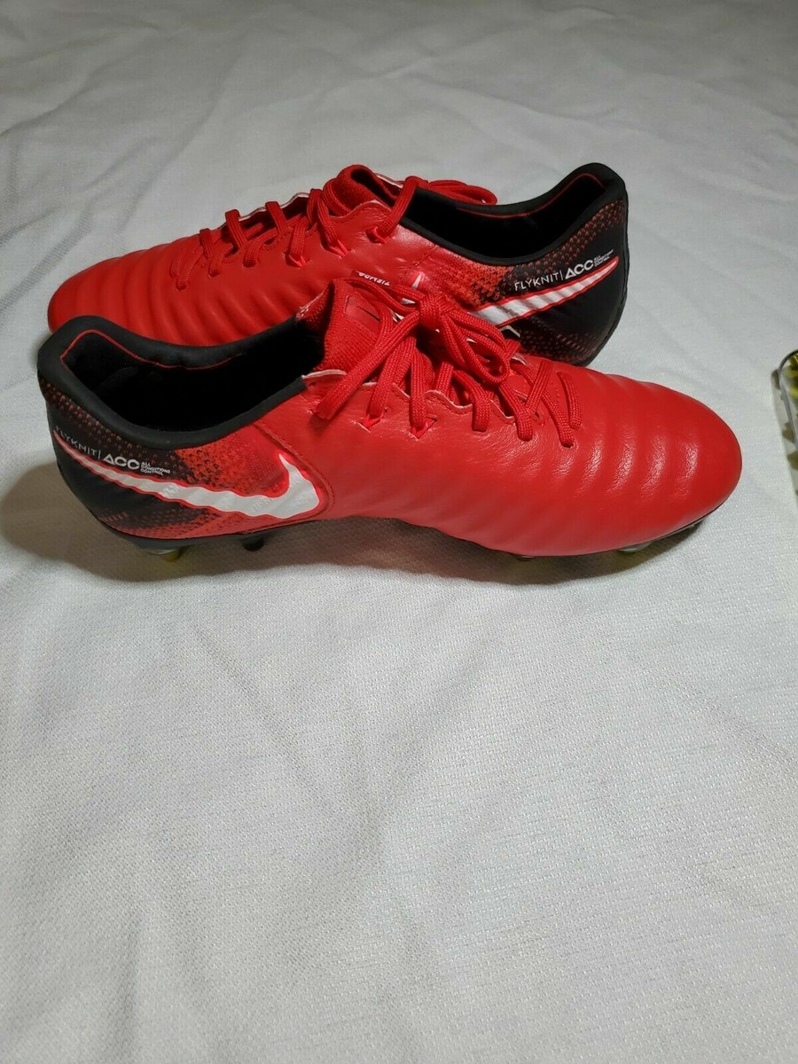 Nike Tiempo Legend VII SG-Pro AC ACC Soccer Cleats Men's Red