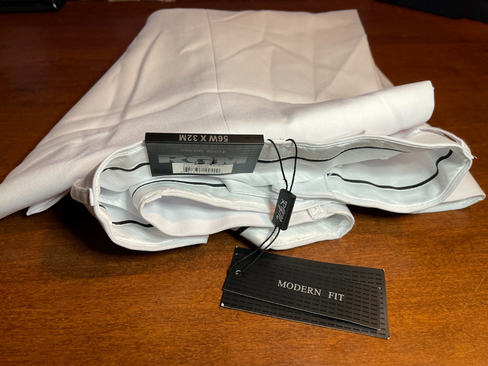 Red Kap Men's Stain Resistant, Flat Front Work Pant White 56X32 eBay