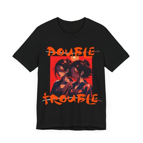 Asian Manga Samurai Girls Portrait T-shirt, Onna-musha Illustration Tee, Unisex - Picture 4 of 168