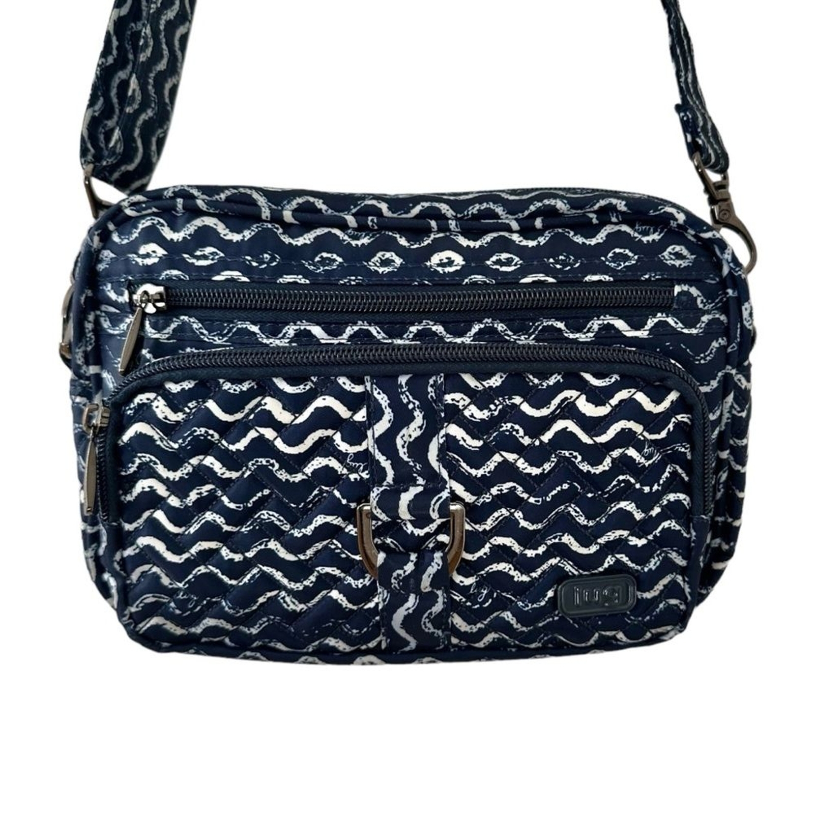 Lug Convertible RFID Crossbody and Belt Bag Wavy Na… Gem